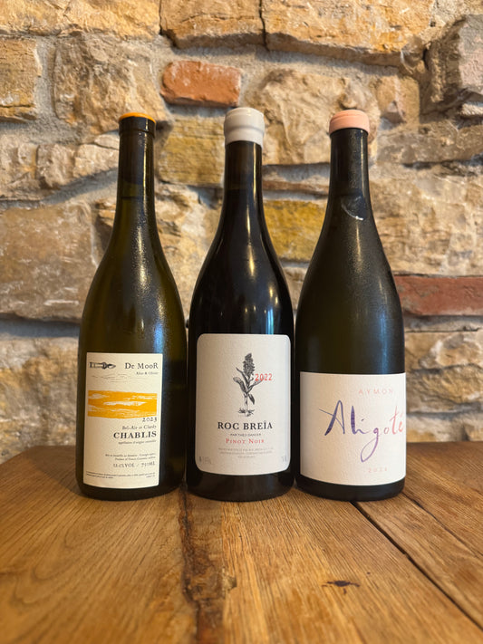 Box La Borgogna in bianco- 3 vini bianchi